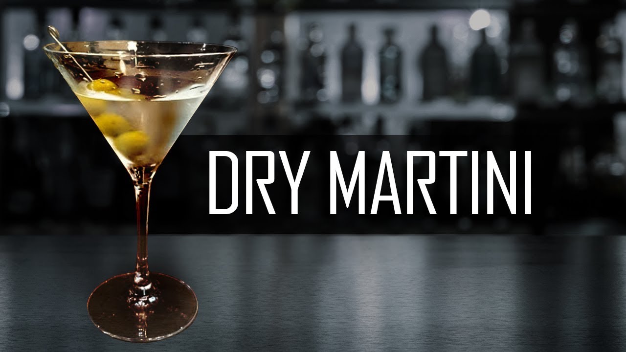 ¿Cómo se sirve un Martini?